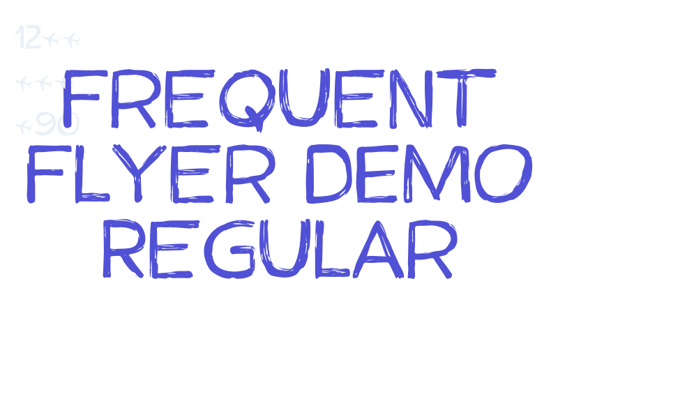 Frequent Flyer DEMO Regular-font-download