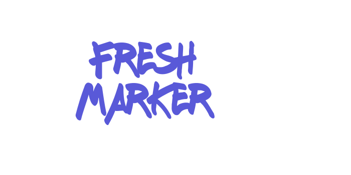 Fresh Marker Font Download