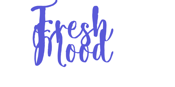 Fresh Mood Font