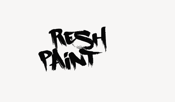 Fresh Paint Font