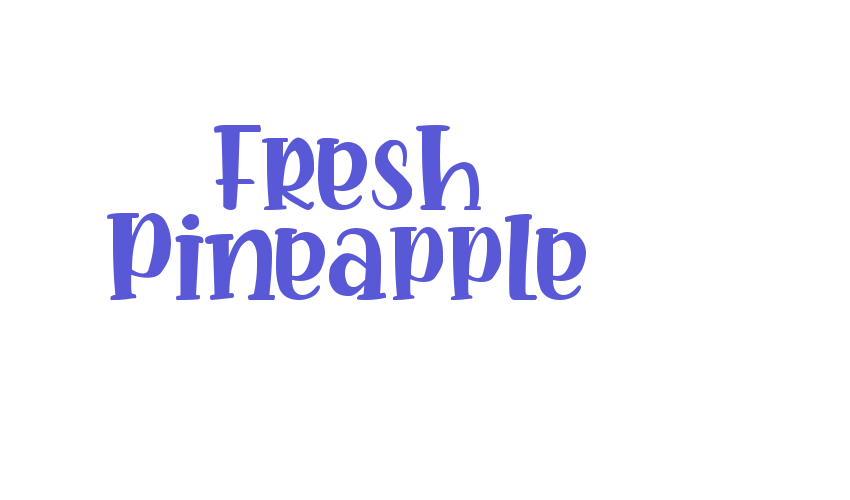 Fresh Pineapple Font Download