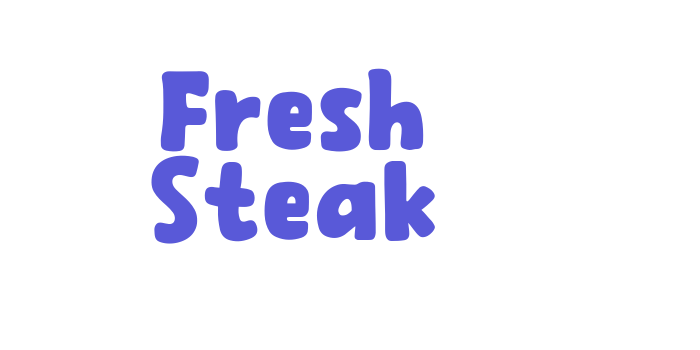 Fresh Steak Font