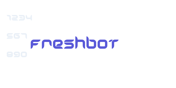 Freshbot font free