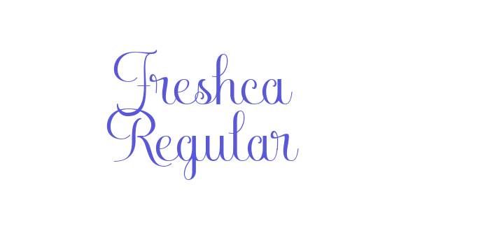 Freshca Regular Font Download