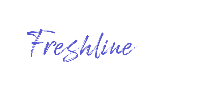 Freshline Font