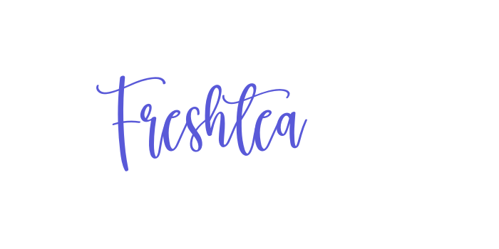 Freshtea Font Download