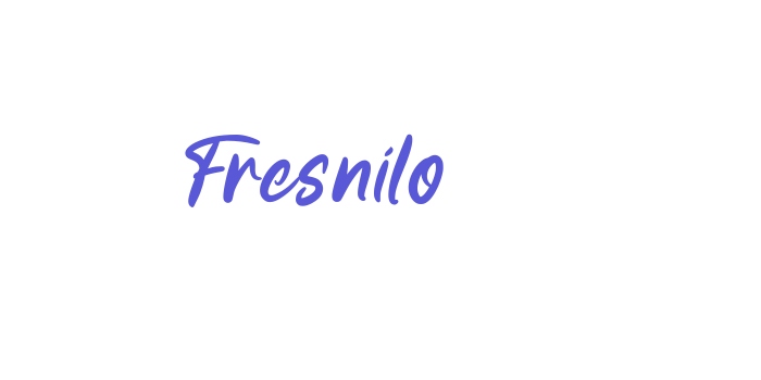 Fresnilo Font