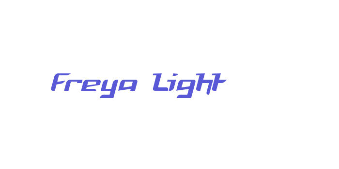 Freya Light Font Download