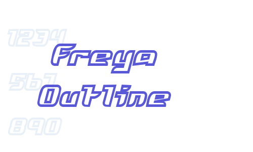 Freya Outline Font Download