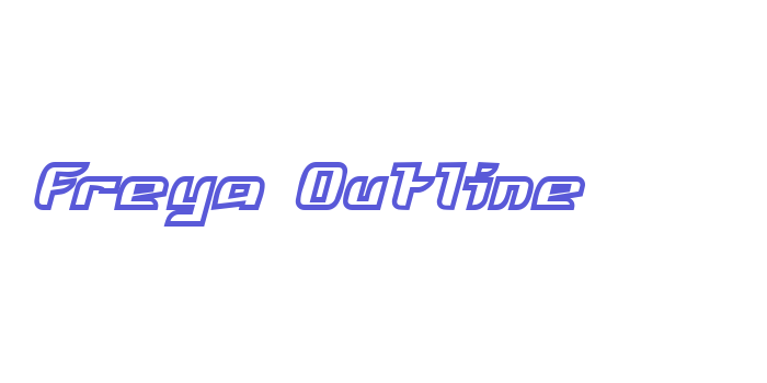 Freya Outline Font Download