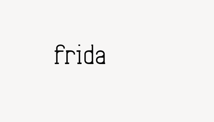 Frida01 font download