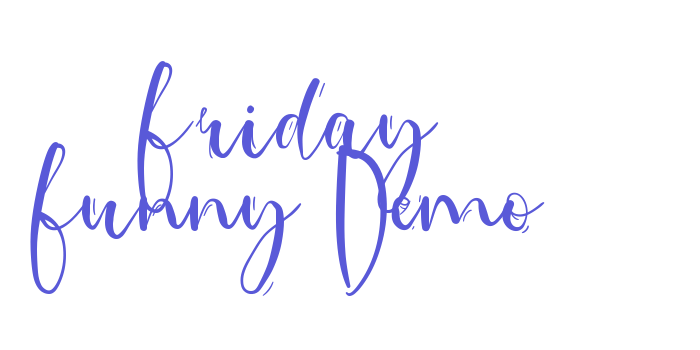 Friday Funny Demo Font Download