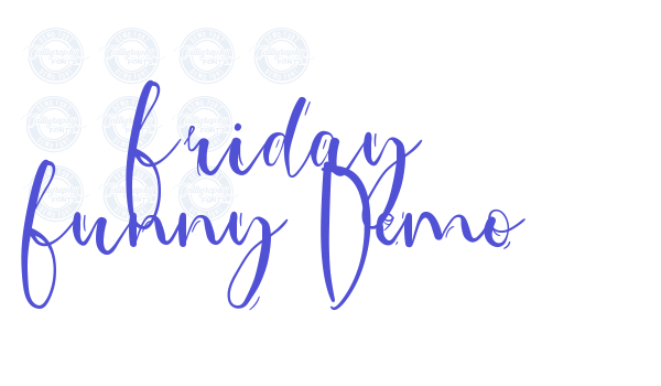 Friday Funny Demo font download