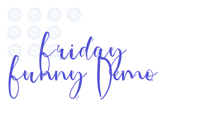 Friday Funny Demo font download