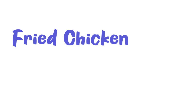 Fried Chicken Font Download