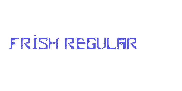 Frish Regular Font Download