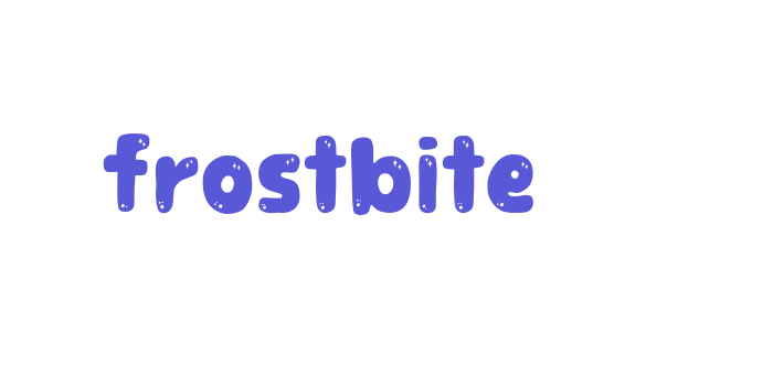 Frostbite Font