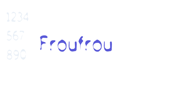 Froufrou font free