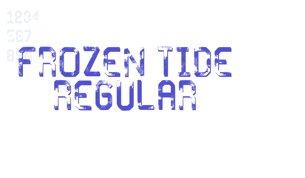 Frozen Tide Regular-font-download