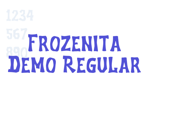 Frozenita Demo Regular