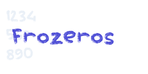 Frozeros-font-download