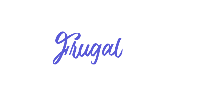 Frugal Font Download