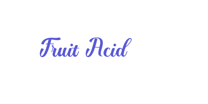 Fruit Acid Font Download