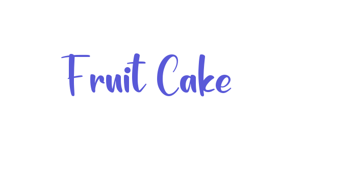 Fruit Cake Font Download