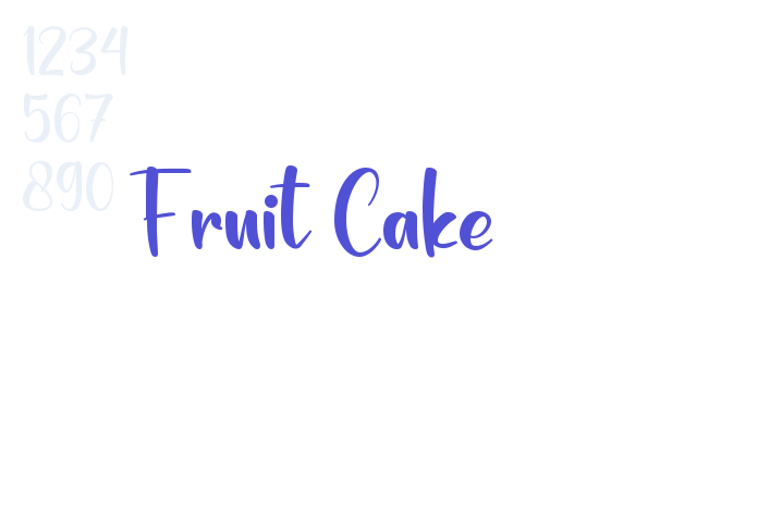 Fruit Cake font download