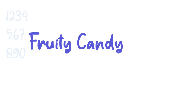 Fruity Candy font