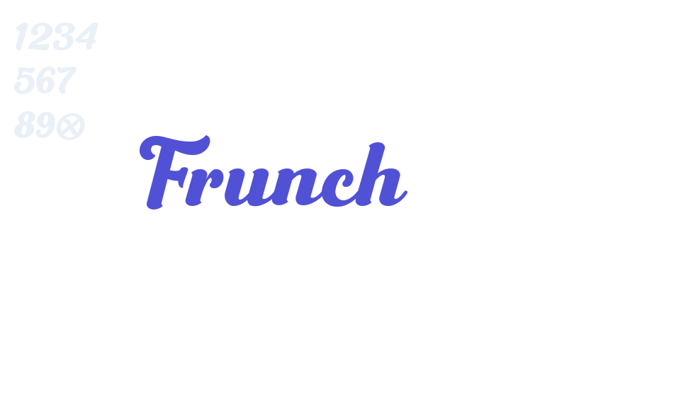 Frunch-font-download