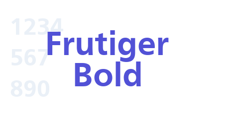 Frutiger Bold-font-download