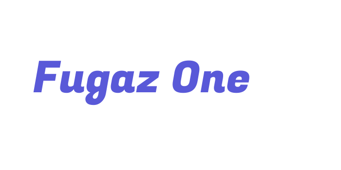 Fugaz One Font Download