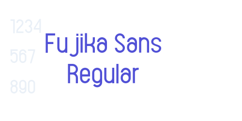 Fujika Sans Regular-font-download