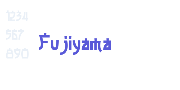 Fujiyama font free