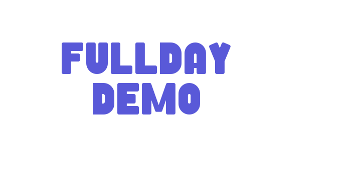 Fullday Demo Font Download