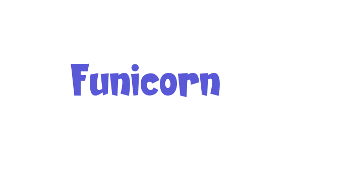 Funicorn Font Download