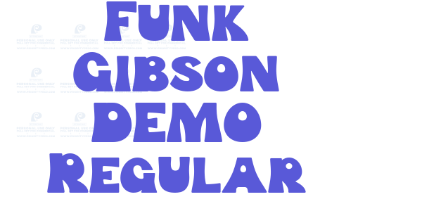 Funk Gibson DEMO Regular font