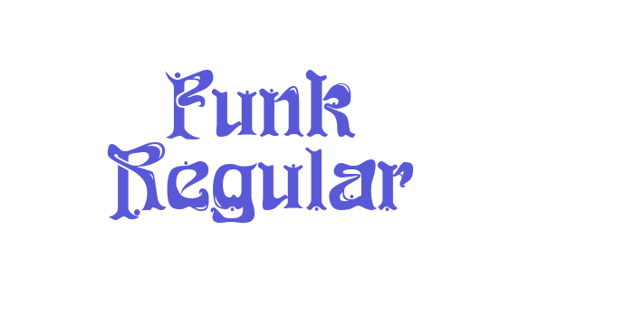 Funk Regular Font Download