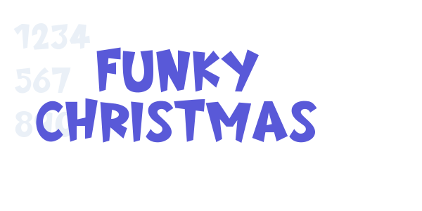 Funky Christmas font