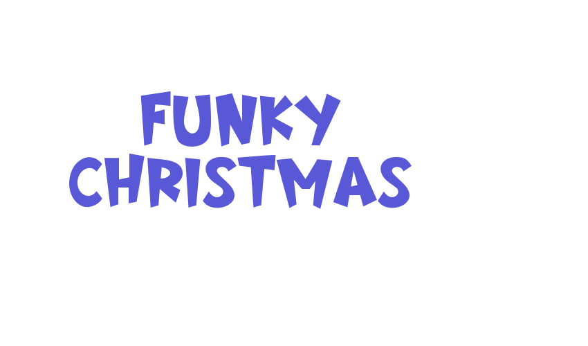 Funky Christmas Font