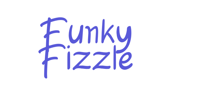 Funky Fizzle Font