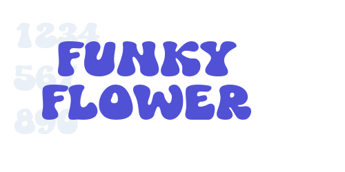 Funky Flower-font-download