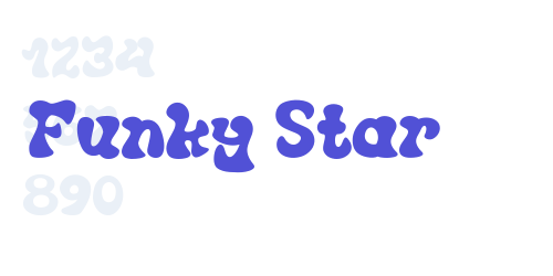 Funky Star-font-download