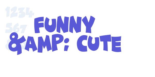 Funny & Cute font free