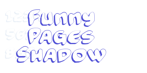 Funny Pages Shadow-font-download