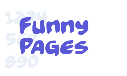 Funny Pages Font Download