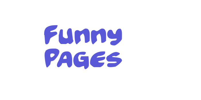 Funny Pages Font Download