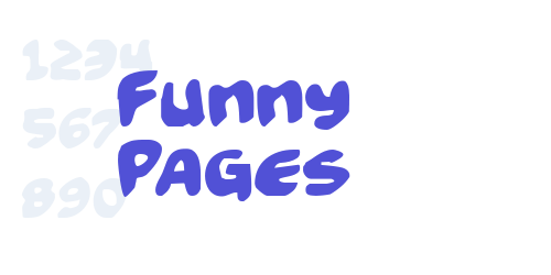 Funny Pages-font-download