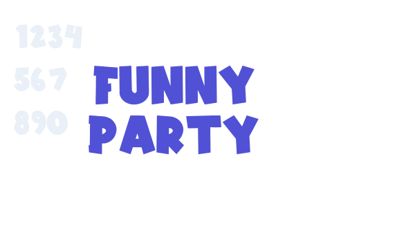 Funny Party font download